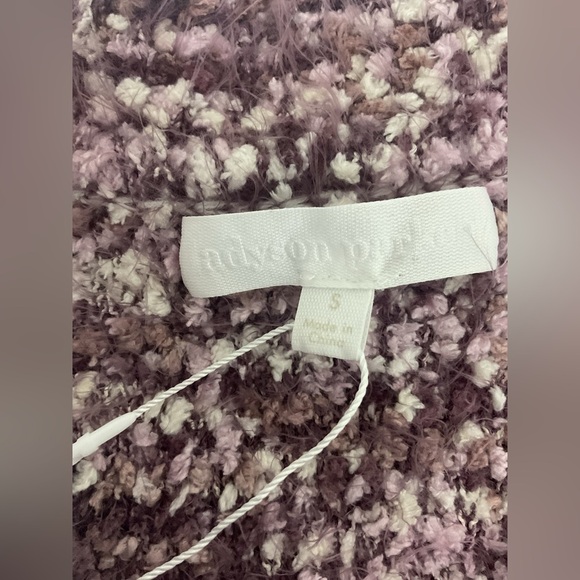 Adyson Parker Textured Knit in Purple and Cream - Picture 8 of 9